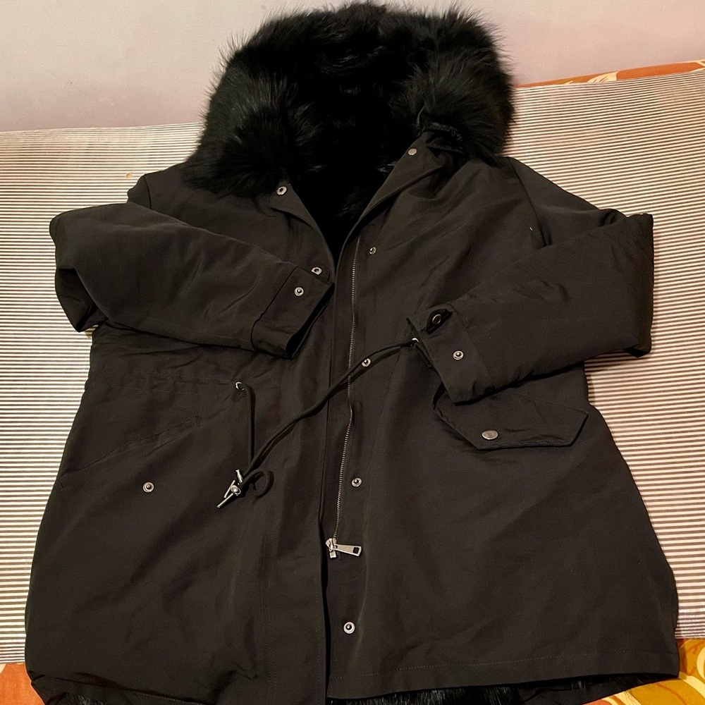 Designer Fur Jacket. Unisex